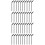 100 Pcs Disposable Eyelash And Eyebrow Makeup Brushes 5