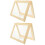 2Pcs Paper Making Mold With Wooden Frame For Handcraft 7