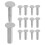 70 Pairs Copper Rivets For Kitchen Handle Repair And Fastening 1