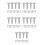 70 Pairs Copper Rivets For Kitchen Handle Repair And Fastening 8