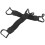 6Pcs Adjustable Black Elastic Phone Strap Security Grip One-Handed Use 3