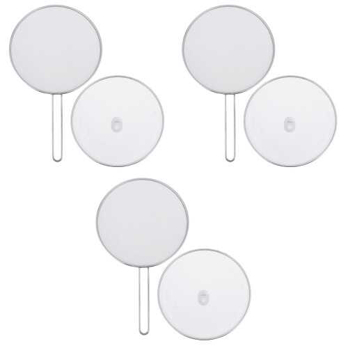 6 Pcs Metal Splatter Guard Mesh Cooling Mat For Kitchen 29Cm 2