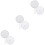 6 Pcs Metal Splatter Guard Mesh Cooling Mat For Kitchen 29Cm 5