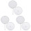 6 Pcs Metal Splatter Guard Mesh Cooling Mat For Kitchen 29Cm 2
