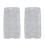 4Pcs Grey Plastic Washboard Durable Laundry Board for Clothes Cleaning 1