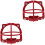 2Pcs 20Mm Fire Sprinkler Head Cover Cage Cap Guard 5