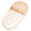 2Pcs Hand-Woven Wicker Hanging Wall Basket For Decor And Storage 1