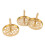 3pcs Brass Incense Press Tool for Yoga Meditation 3