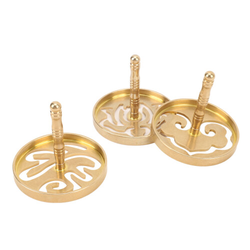 3pcs Brass Incense Press Tool for Yoga Meditation 2