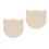 2Pièces Base D'escalade DIY Chat Khaki En Bois Résistante 8