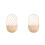 2Pcs Hand-Woven Wicker Hanging Wall Basket For Decor And Storage 10