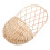 2Pcs Hand-Woven Wicker Hanging Wall Basket For Decor And Storage 3
