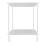 Acrylic 2-Tier Side Table Lightweight Modern Bedside Table 4