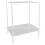 Acrylic 2-Tier Side Table Lightweight Modern Bedside Table 5