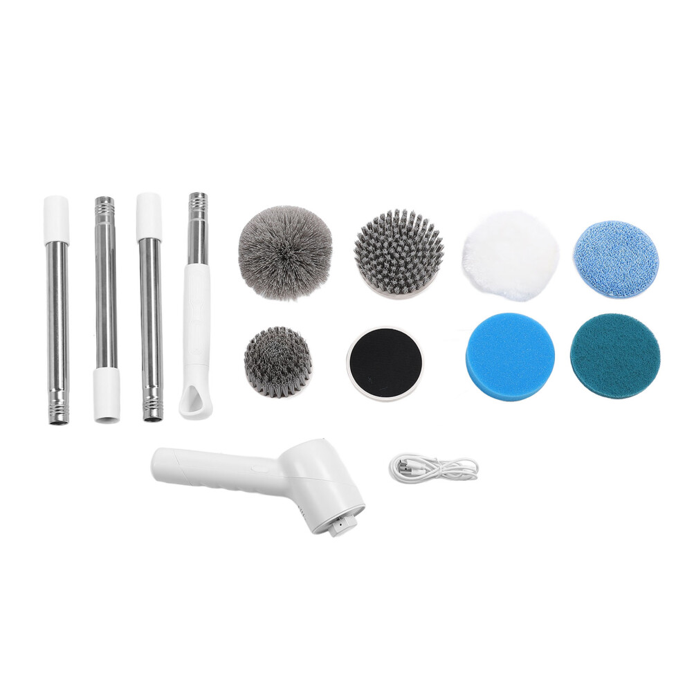 Cordless Electric Rotating Shower Scrubber Detachable Long Handle-image-OPC-PKXQS2P-NEW