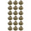 70 Pcs 38mm Bronze Copper Rattle Bell Diy Accessories 5