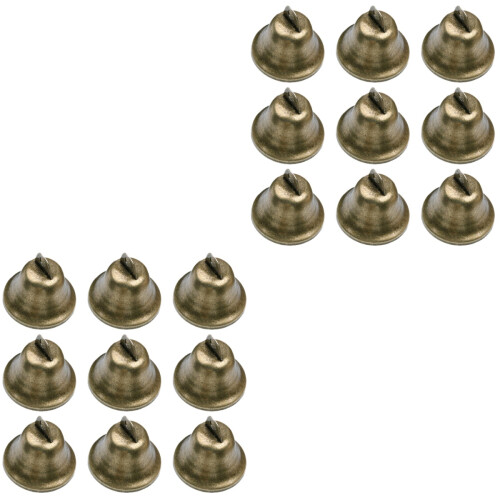 70 Pcs 38mm Bronze Copper Rattle Bell Diy Accessories 2
