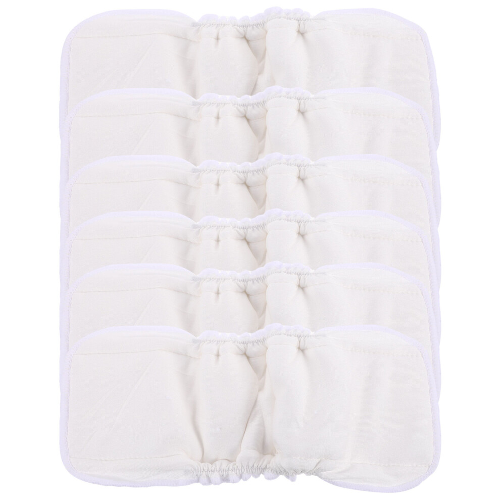 18 Pcs Bamboo Fiber Cloth Diaper Liners Reusable Inserts-image-OPC-PKXQSWF-NEW