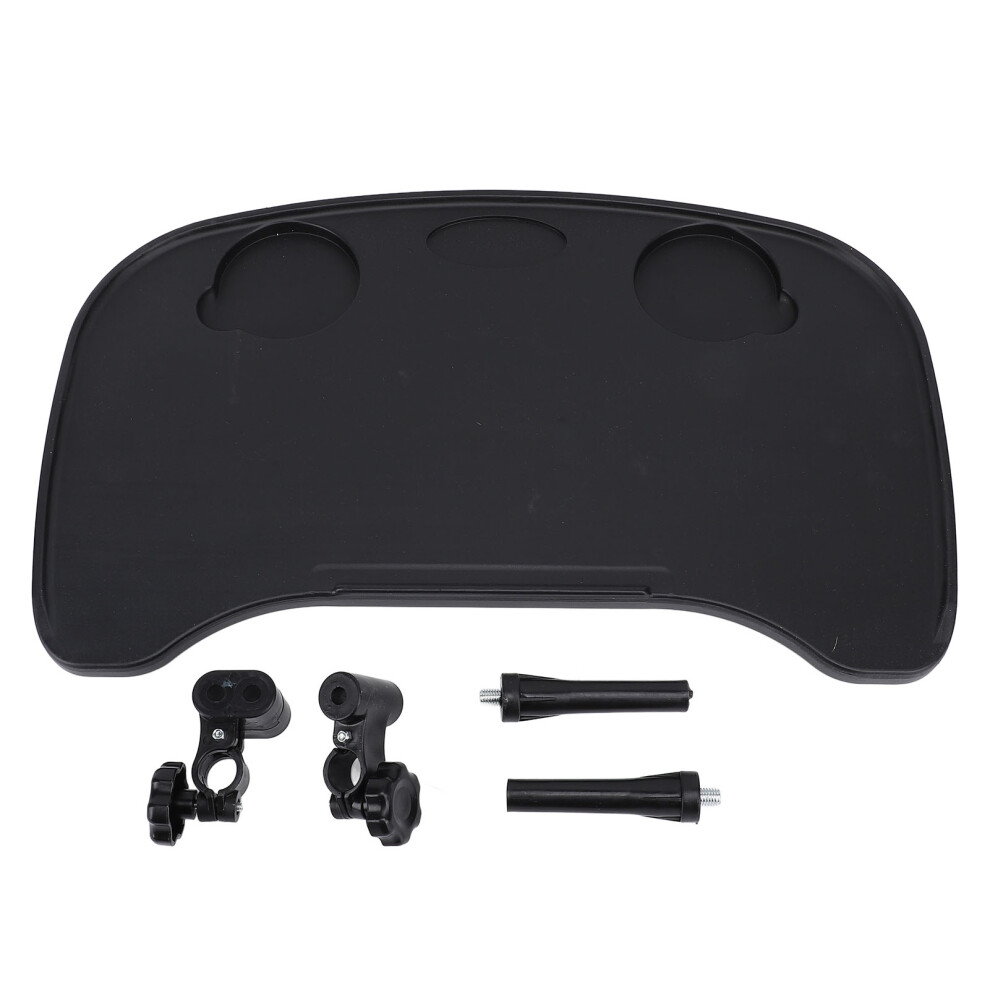 Grey/Black () Removable Thick Wheelchair Tray Table Portable Dining