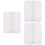 18 Pcs Bamboo Fiber Cloth Diaper Liners Reusable Inserts 6