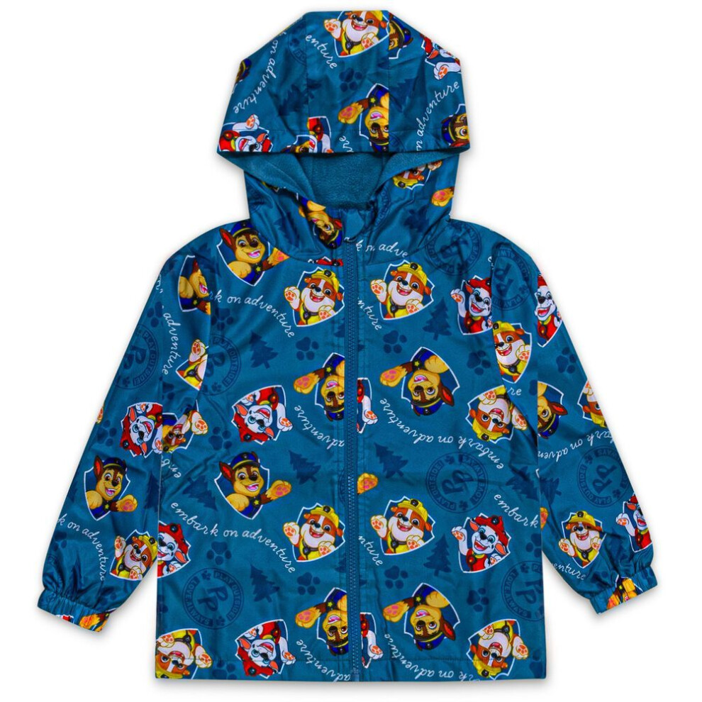 (2-3 Years) Paw Patrol Boys Raincoat Waterproof Rain Jacket-image-OPC-PKXQTNH-NEW