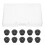 50 Pcs Football Bladder Valve Retainer Caps 2
