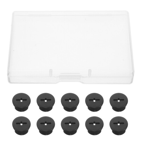 50 Pcs Football Bladder Valve Retainer Caps 1