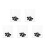 50 Pcs Football Bladder Valve Retainer Caps 7