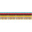 160 Pcs Wave Style Glitter Border Scalloped Bulletin Board Trim 6