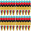 160 Pcs Wave Style Glitter Border Scalloped Bulletin Board Trim 7