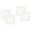 4 Pcs Paper Making Wood Mold Screen Frame Diy Set (26cm) 5