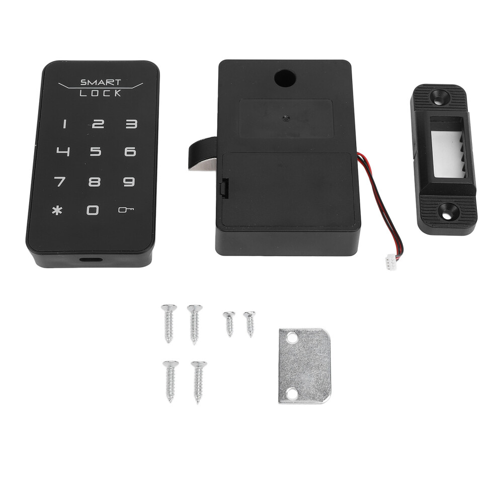 Electronic Touch Keypad Lock Digital Password Keyless Cabinet Lock 609610677499