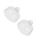 2Pcs Ceramic Cake Plate With Glass Cover 7