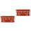 2 Sets Rectangular Hanging Railing Flower Stand For Vegetable Planting 4