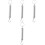 4Pcs Portable Hanging Spring Scale With Hook High Precision 5
