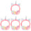 4Pcs Winter Ear Muffs Warming Ear Protection Covers 2