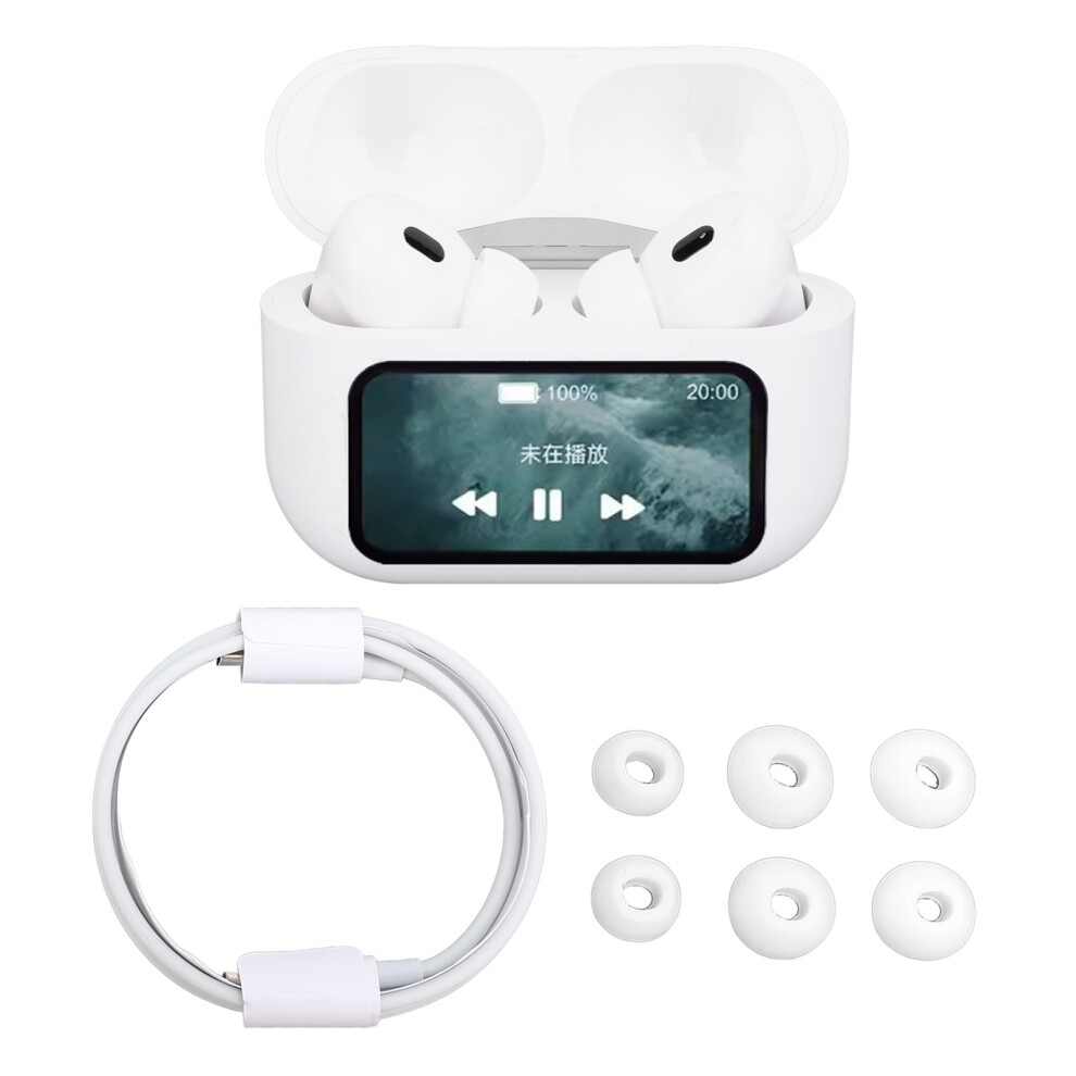 Bluetooth Earbuds Touch Screen Anc Rechargeable Ergonomic Wireless 609610679639