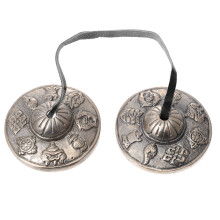 4Pcs Buddhism Brass Cymbal Bell For Yoga Meditation