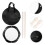 2 Sets Dumb Drum Practice Mat And Rubber Sticks Storage Bag 9