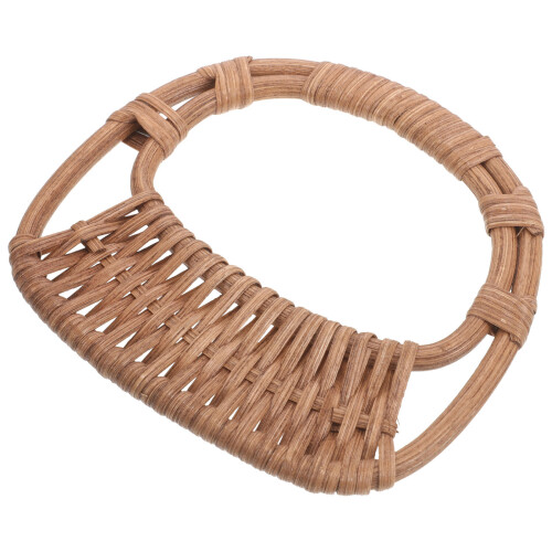 4Pcs Handbag Grip Handle Replacement Woven Diy Purse Tote Bag Handle 2