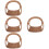 4Pcs Handbag Grip Handle Replacement Woven Diy Purse Tote Bag Handle 9