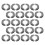 100 Pcs Metal Picture Frame Clips Durable Backing Button Fasteners 1