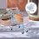 5Pcs Mini Shopping Cart Toy Trolley Desktop Storage Organizer 10