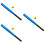 3 Pcs Kids Baseball Set For Skill Practice Blue 7