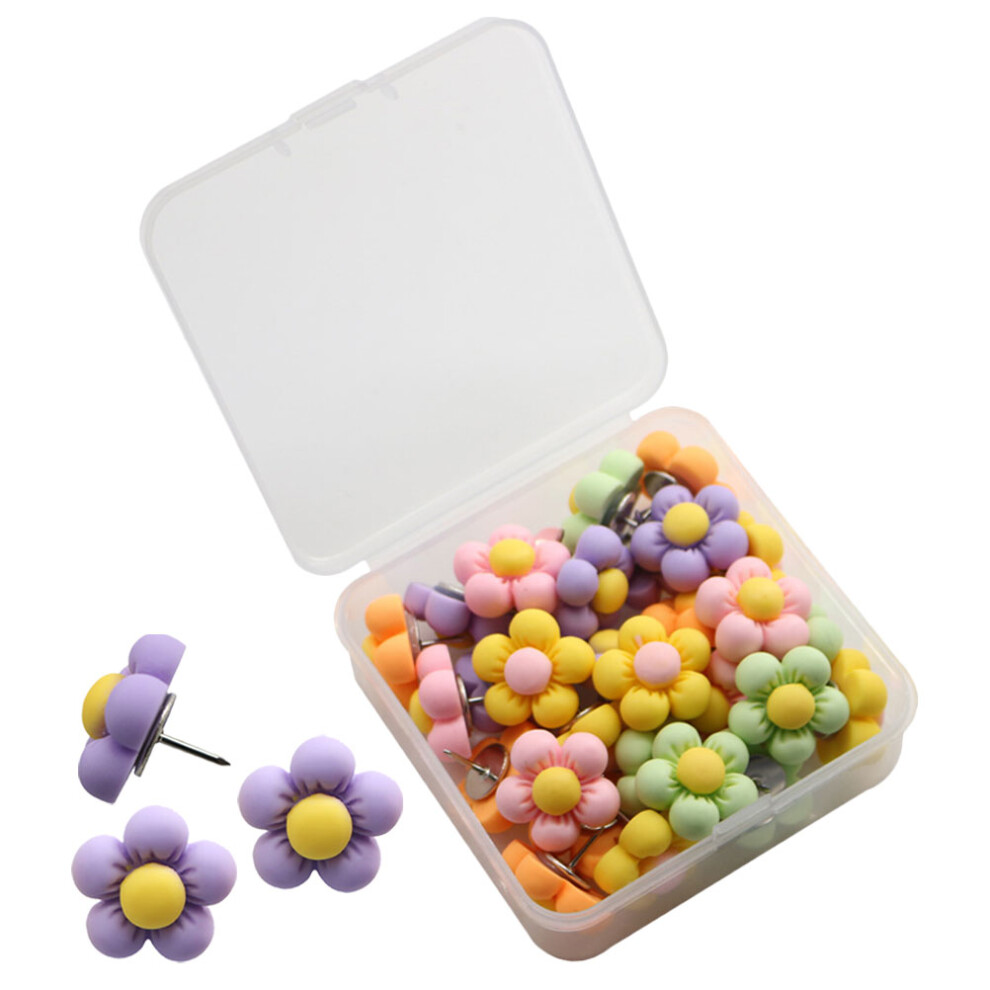 120 Pcs Replaceable Push Pins Delicate Thumbtacks Home Accessory 033787628822