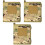 3Pcs Waterproof Tactical Map Binder Organizer 5
