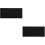 2Pièces Plaques Acryliques Noires Miroir, Rigides Pour DIY 8