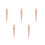 5Pcs Mini Garden Seeder Tool Wooden Dibber For Precise Planting 10