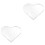2Pcs Clear Acrylic Board For Writing Blessings Transparent Ornament 5