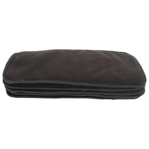 10Pièces Protège-Couches Bébé Imperméables Bambou Charbon 2